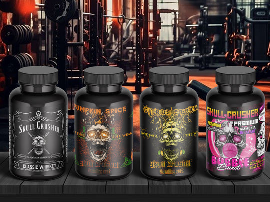 Smelling Salts Variety Pack (4x) – Citrus Storm, Bubble Burst, Classic Whiskey & Pumpkin Spice