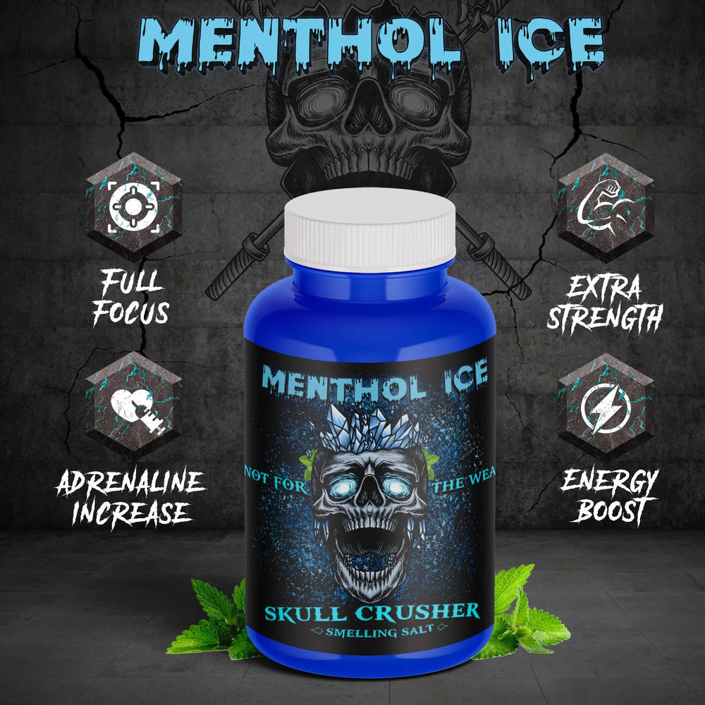 Triple Combi Pack 3x - Menthol Ice + Bubble Burst + Citrus Storm Smelling Salt - Skull Crusher®