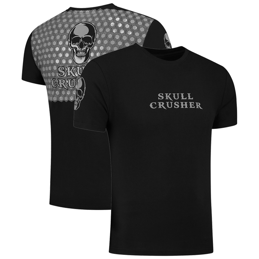 Skull Crusher® – Powergrip-Shirt Grau – Bargriff – Squat-Shirt