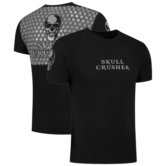 Skull Crusher® - Tričko Powergrip Sivé - Držadlo - Drepové tričko