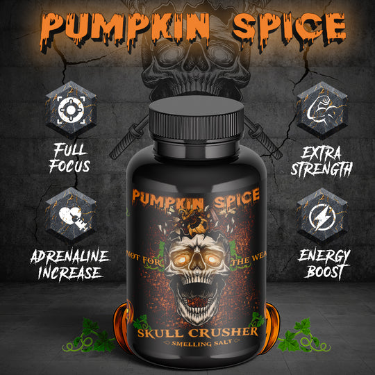 Smelling Salts Variety Pack (4x) – Citrus Storm, Bubble Burst, Classic Whiskey & Pumpkin Spice