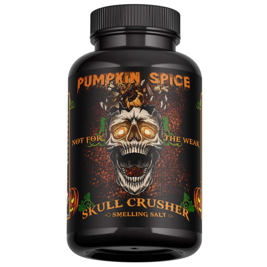 Kombi-Angebot – Powergrip-Shirt + Pumpkin Spice Riechsalz – Lenkergriff – Squat-Shirt – Skull Crusher®
